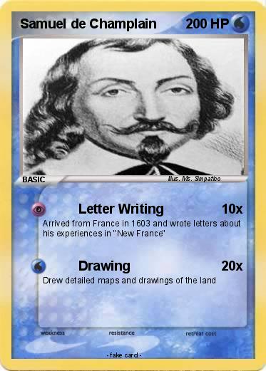 Pokemon Samuel de Champlain