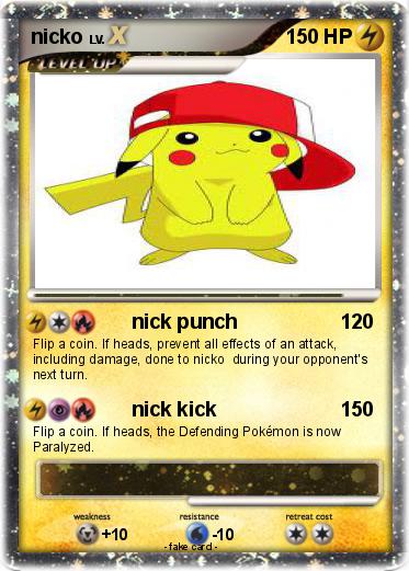 Pokemon nicko