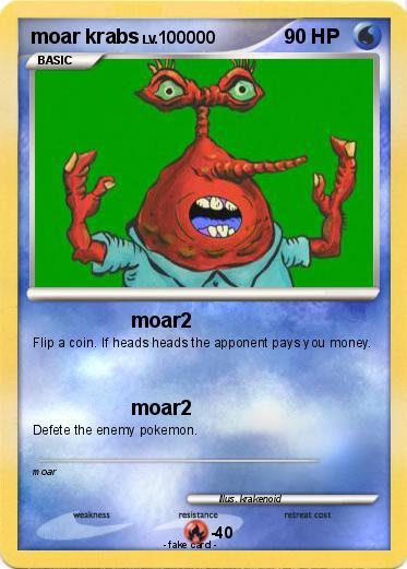Pokemon moar krabs