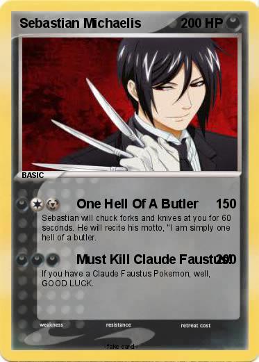 Pokemon Sebastian Michaelis