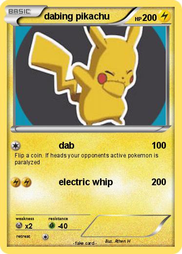 Pokemon dabing pikachu