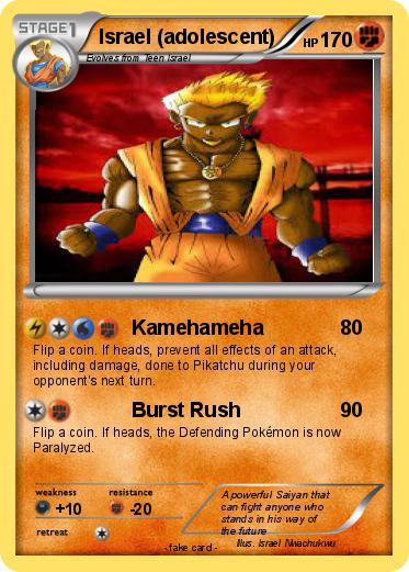 Pokemon Israel (adolescent)