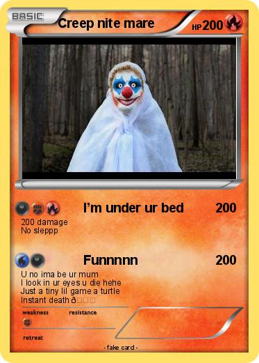 Pokemon Creep nite mare