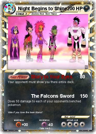 Pokemon Night Begins to Shine