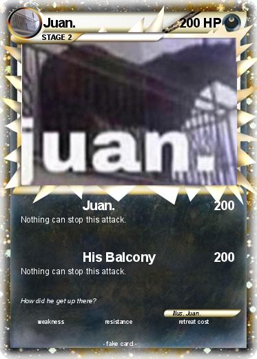 Pokemon Juan.