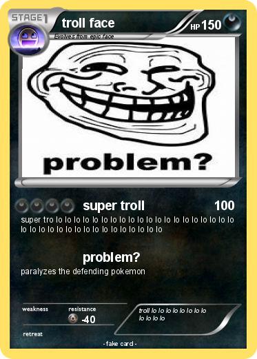 Pokemon troll face