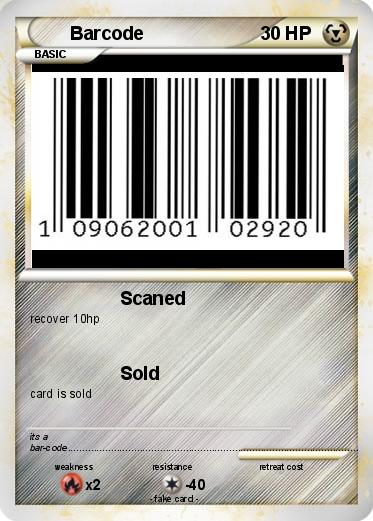 Pokemon Barcode