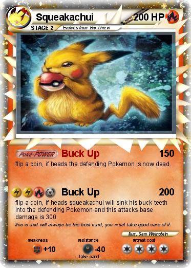 Pokemon Squeakachui Pokemon Squeakachui