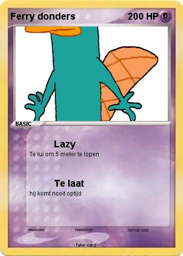 Pokemon Ferry donders