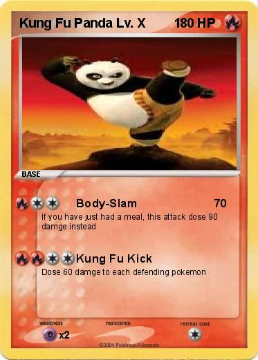 Pokemon Kung Fu Panda Lv. X        1
