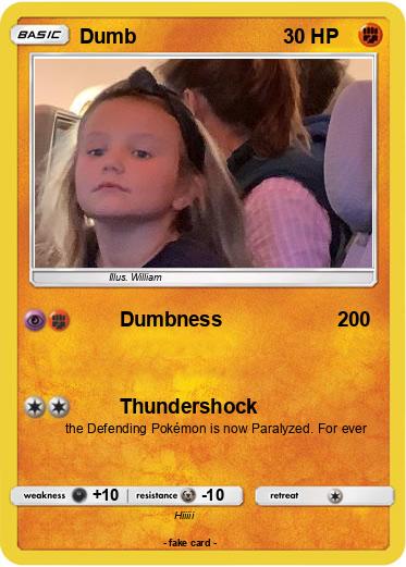 Pokemon Dumb