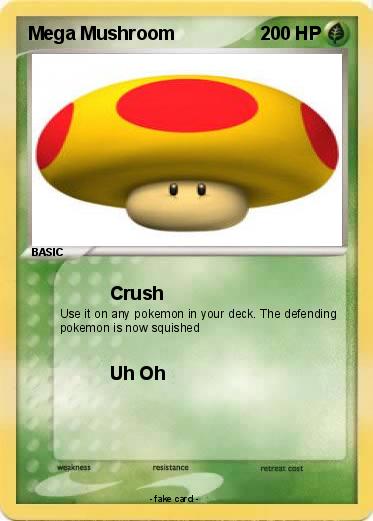 Pokemon Mega Mushroom