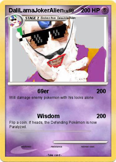 Pokemon DaliLamaJokerAlien
