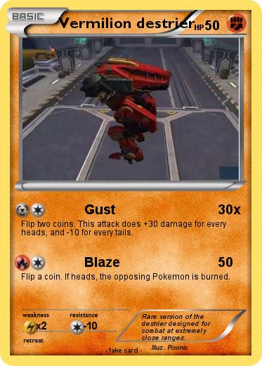 Pokemon Vermilion destrier