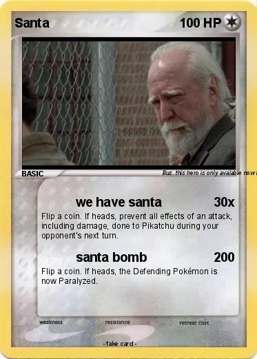 Pokemon Santa
