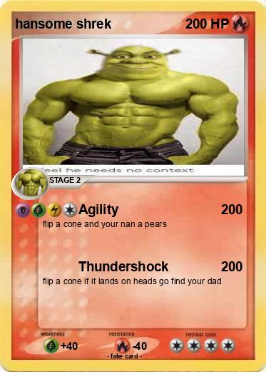 Pokemon hansome shrek