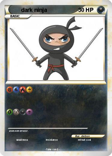 Pokemon dark ninja
