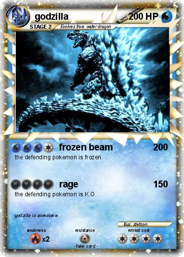 Pokemon godzilla