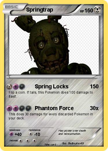 Pokemon Springtrap