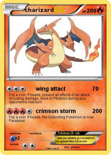 Pokemon charizard