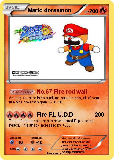 Pokemon Mario doraemon