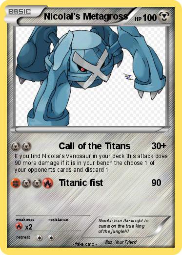 Pokemon Nicolai's Metagross