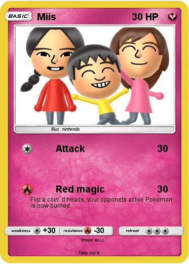 Pokemon Miis
