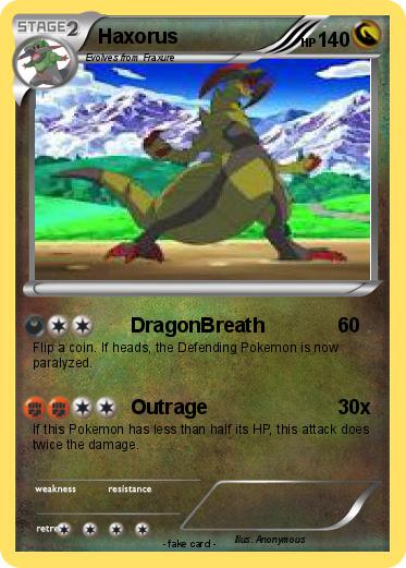 Pokemon Haxorus