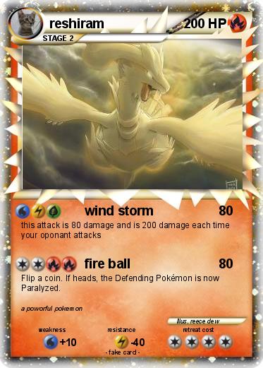 Pokemon reshiram