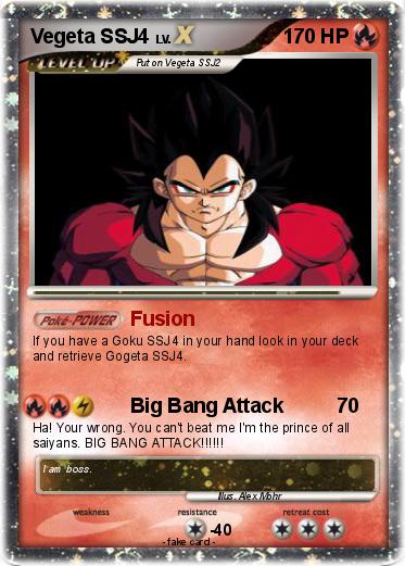 Pokemon Vegeta SSJ4