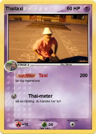 Pokemon Thaitaxi
