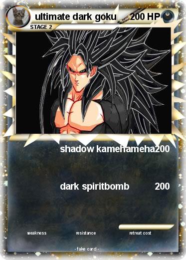 Pokemon ultimate dark goku