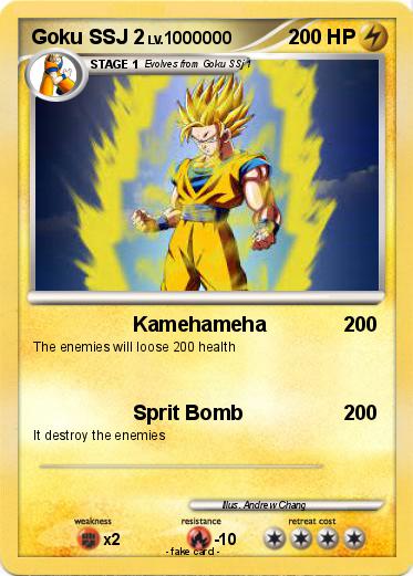 Pokemon Goku SSJ 2