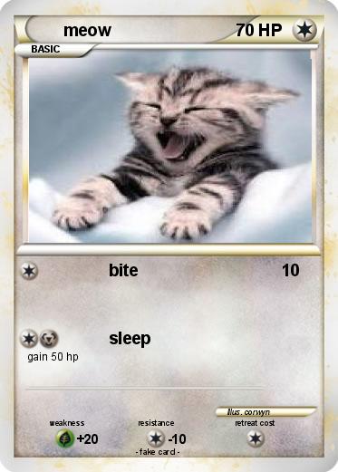 Pokemon meow