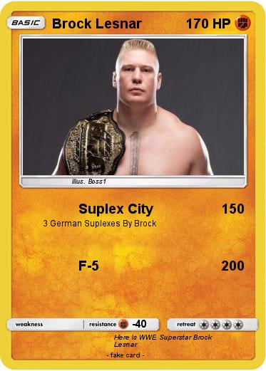Pokemon Brock Lesnar