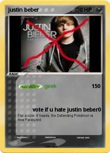 Pokemon justin beber