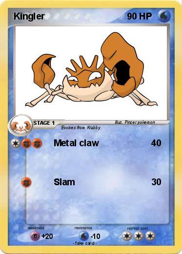 Pokemon Kingler