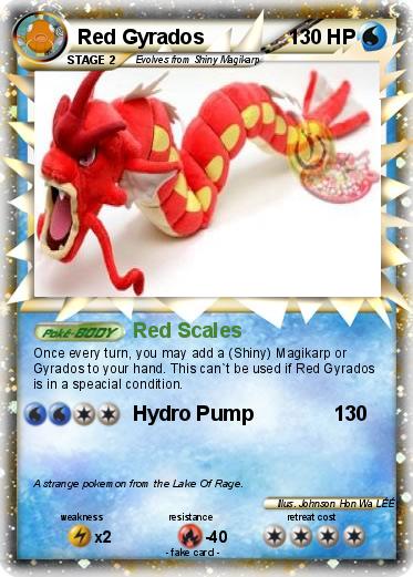 Pokemon Red Gyrados