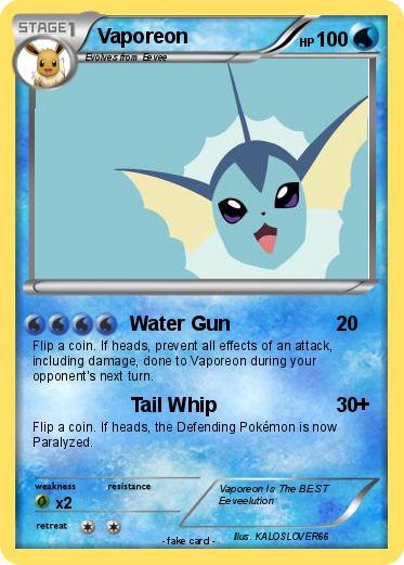 Pokemon Vaporeon