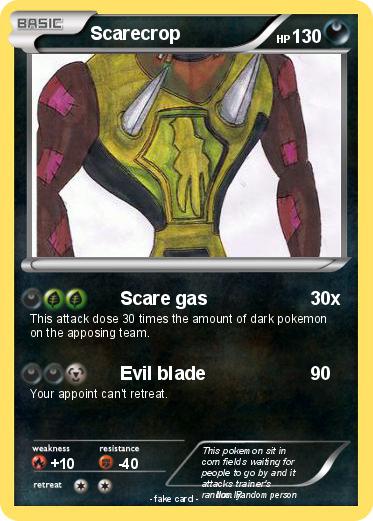 Pokemon Scarecrop