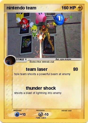 Pokemon nintendo team