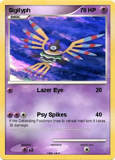 Pokemon Sigilyph