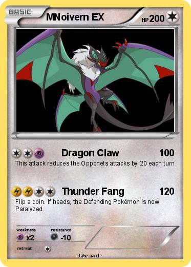 Pokemon MNoivern EX