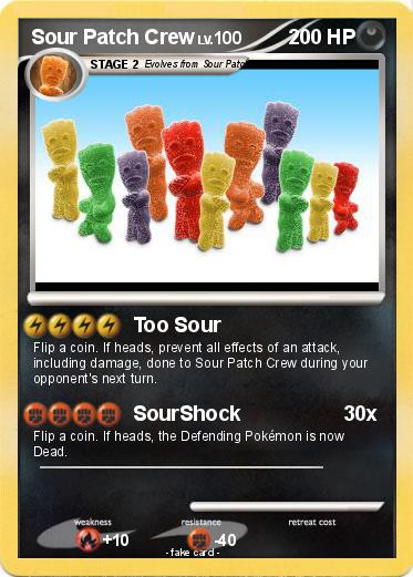 Pokemon Sour Patch Crew