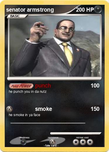 Pokemon senator armstrong