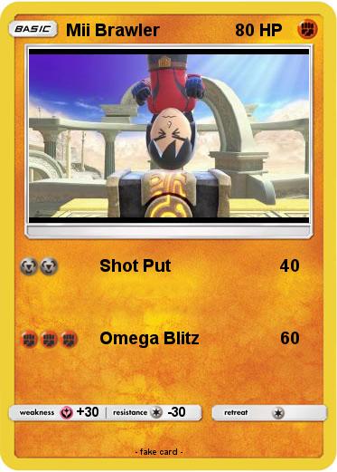 Pokemon Mii Brawler