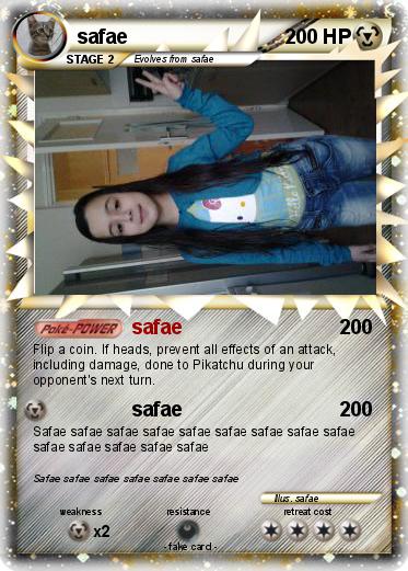 Pokemon safae