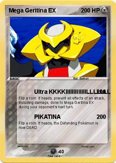 Pokemon Mega Geritina EX
