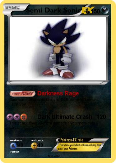 Pokemon Semi Dark Sonic