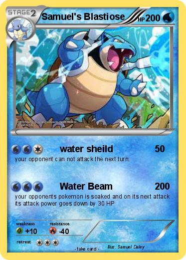 Pokemon Samuel's Blastiose